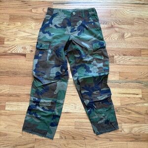 Military Camouflage Cargo Pants